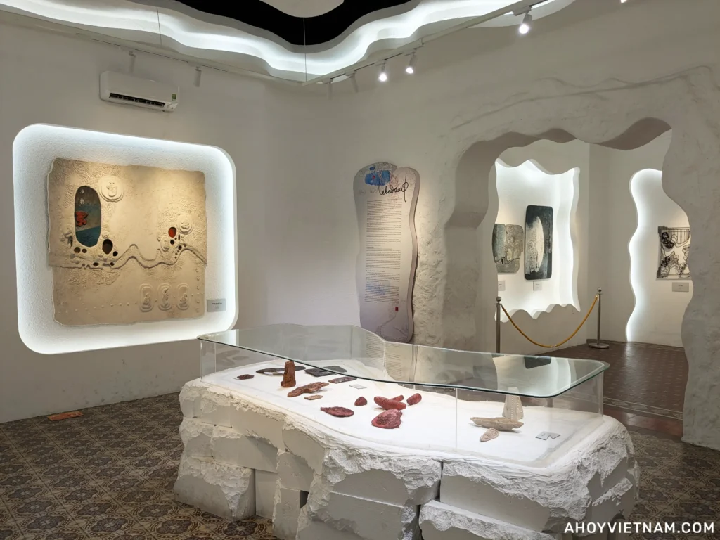 The Lebadang exhibit inside the Ho Chi Minh City Museum of Fine Arts