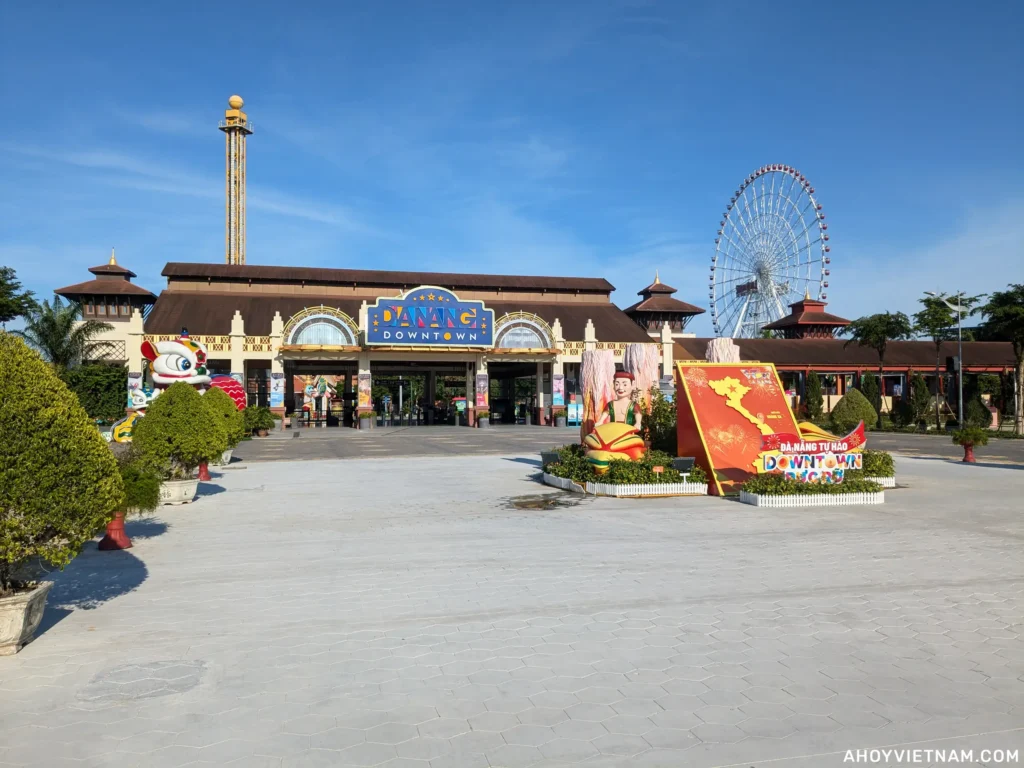 Outside Da Nang Downtown amusement park in Da Nang, Vietnam.