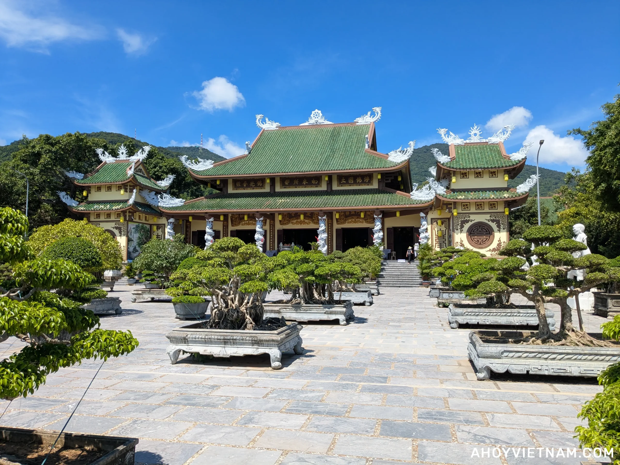 The Main Hall at Linh Ung Pagoda in Da Nang