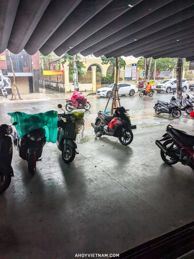 October in Da Nang during the rainy season, the worst time to visit Da Nang.