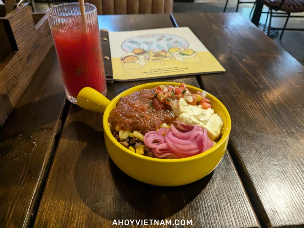 My Texmex Bowlritto from Bikini Bottom Express at An Bang Beach in Hoi An