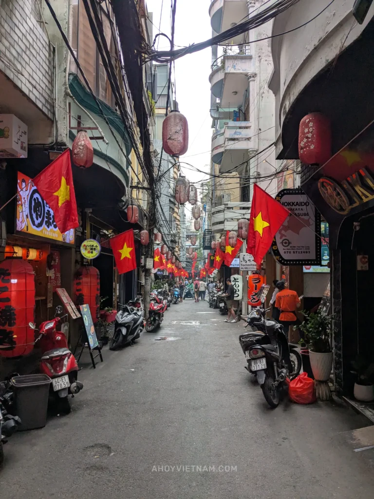 Japan Town in Ho Chi Minh City in December.