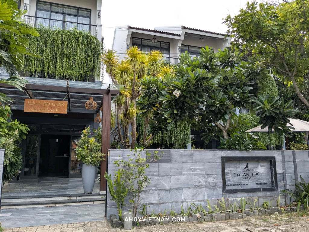 The Dai An Phu Villa at An Bang Beach in Hoi An, Vietnam.