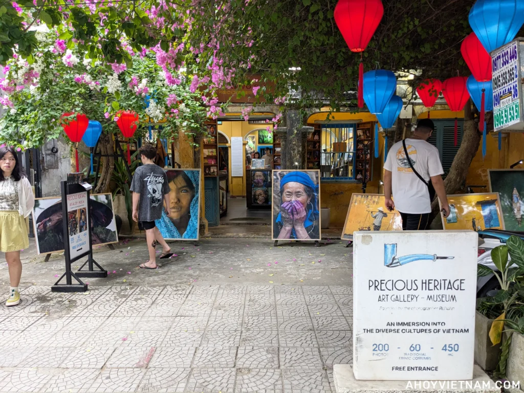 Entrance to the Precious Heritage Museum in Hoi An, Vietnam