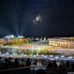 Watching the Hoi An Memories Show in Hoi An, Vietnam.