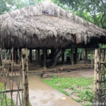 A Tay House example at the Vietnam Museum of Ethnology in Hanoi, Vietnam