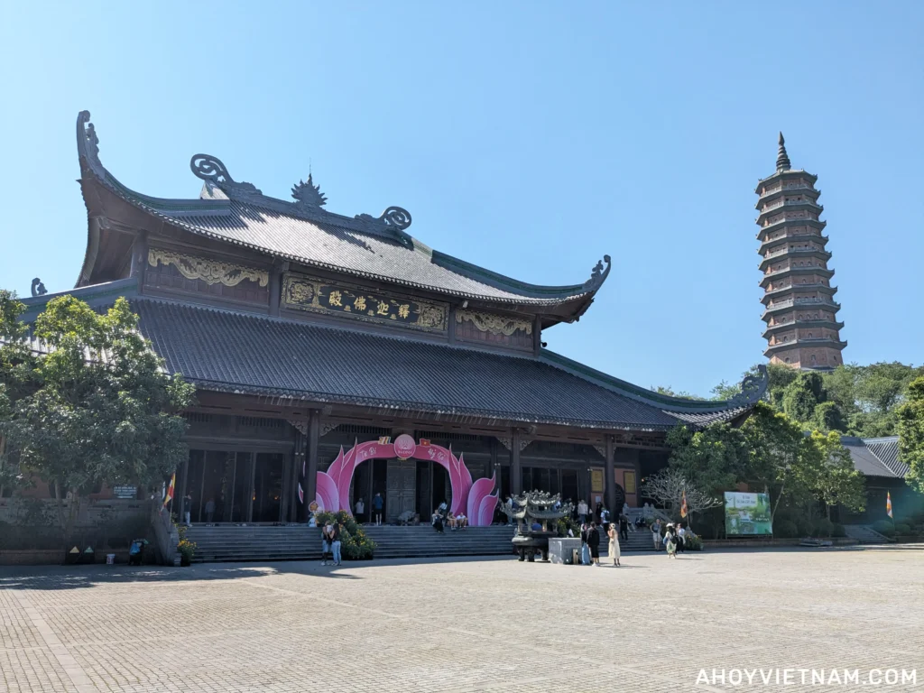 The Bai Dinh Pagoda in Ninh Binh, Vietnam