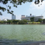 Hoan Kiem Lake in Hanoi, Vietnam