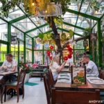 Eating at IL MIO Italian restaurant in Nha Trang, for those wondering about tipping in Vietnam